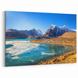 Indian Scenery Wall Decor - Majestic Himalayan Lake with Snow-Capped Peaks