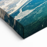 Indian Scenery Wall Decor - Majestic Himalayan Lake with Snow-Capped Peaks