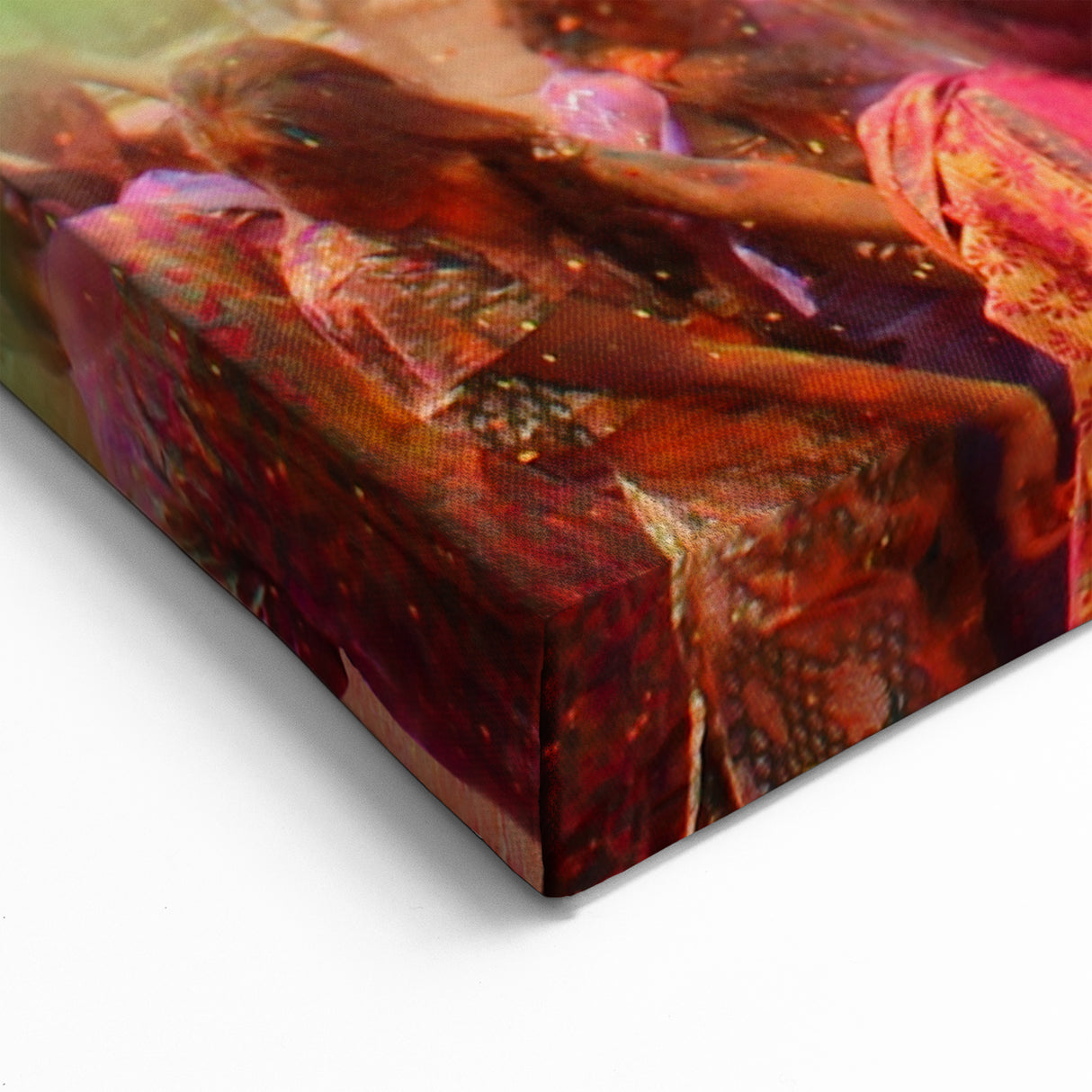 India Themed Wall Posters - Colorful Holi Festival Celebration in India Art