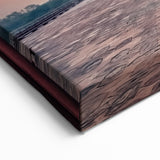 Framed India Artwork - Majestic Taj Mahal at Sunrise with Intricate Archway