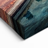 Indian Landscape Canvas - Majestic Taj Mahal Reflected at Sunrise Wall Art