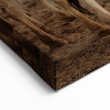 Indian Scenery Wall Decor - Traditional Herding Scene with Cattle and Dust