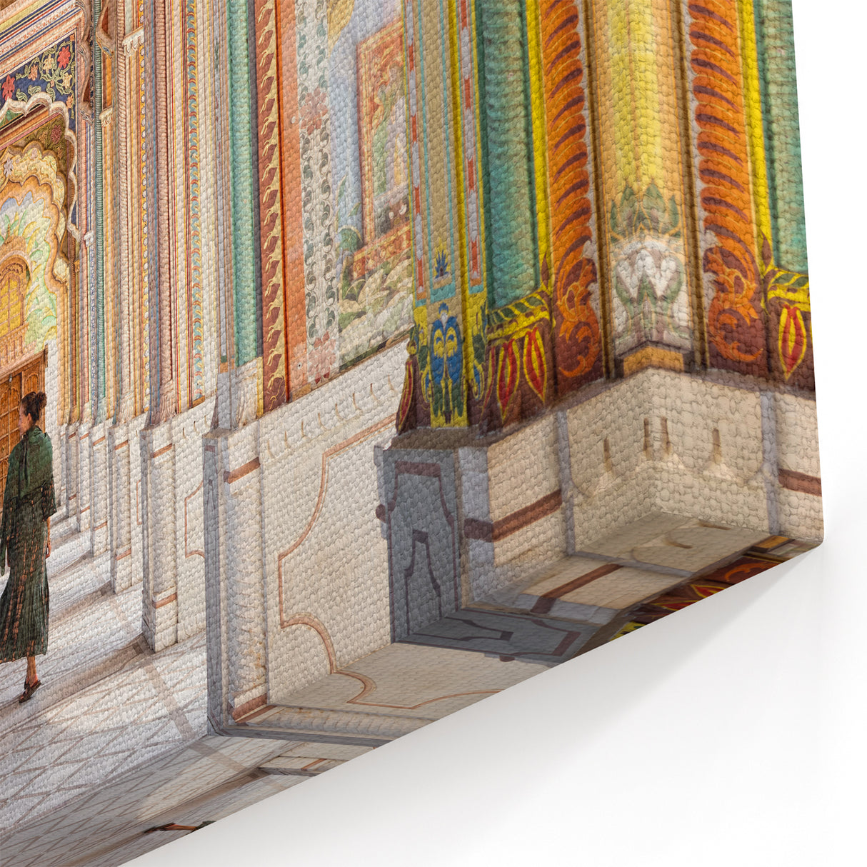 Vibrant Indian Corridor Wall Art - Scenic India Prints and Framed Art