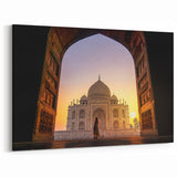 Taj Mahal Silhouette Wall Art - Scenic India Prints and Framed Art