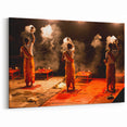 Evening Aarti Ritual Wall Art - Indian Scenery Prints and Framed Art
