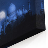 Taj Mahal Moonlit Night Wall Art - Scenic India Prints and Framed Art