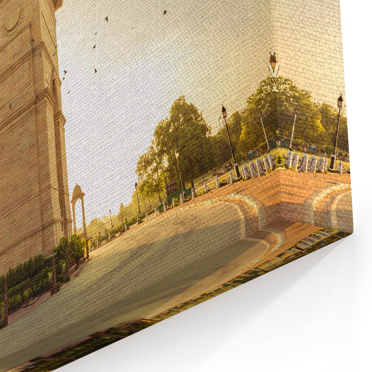 India Gate Sunrise Wall Art - Scenic India Prints and Framed Decor