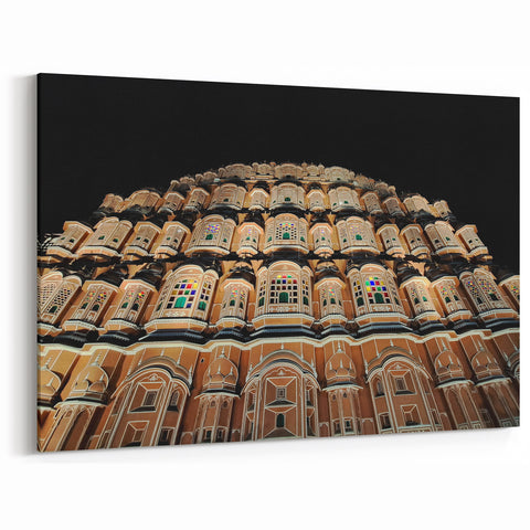 Acrylic India Art - Scenic India Hawa Mahal Prints