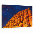 Hawa Mahal at Night - Iconic Indian Architecture Wall Art