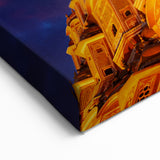 Hawa Mahal at Night - Iconic Indian Architecture Wall Art