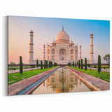 Taj Mahal at Sunrise - Iconic Indian Architecture Wall Art