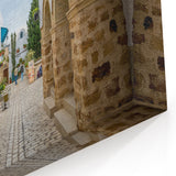 Picturesque Tunisian Street Scene - Authentic North African Wall Art