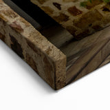 Picturesque Tunisian Street Scene - Authentic North African Wall Art