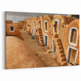 Traditional Berber Architecture Art - Authentic Tunisia Wall Decor