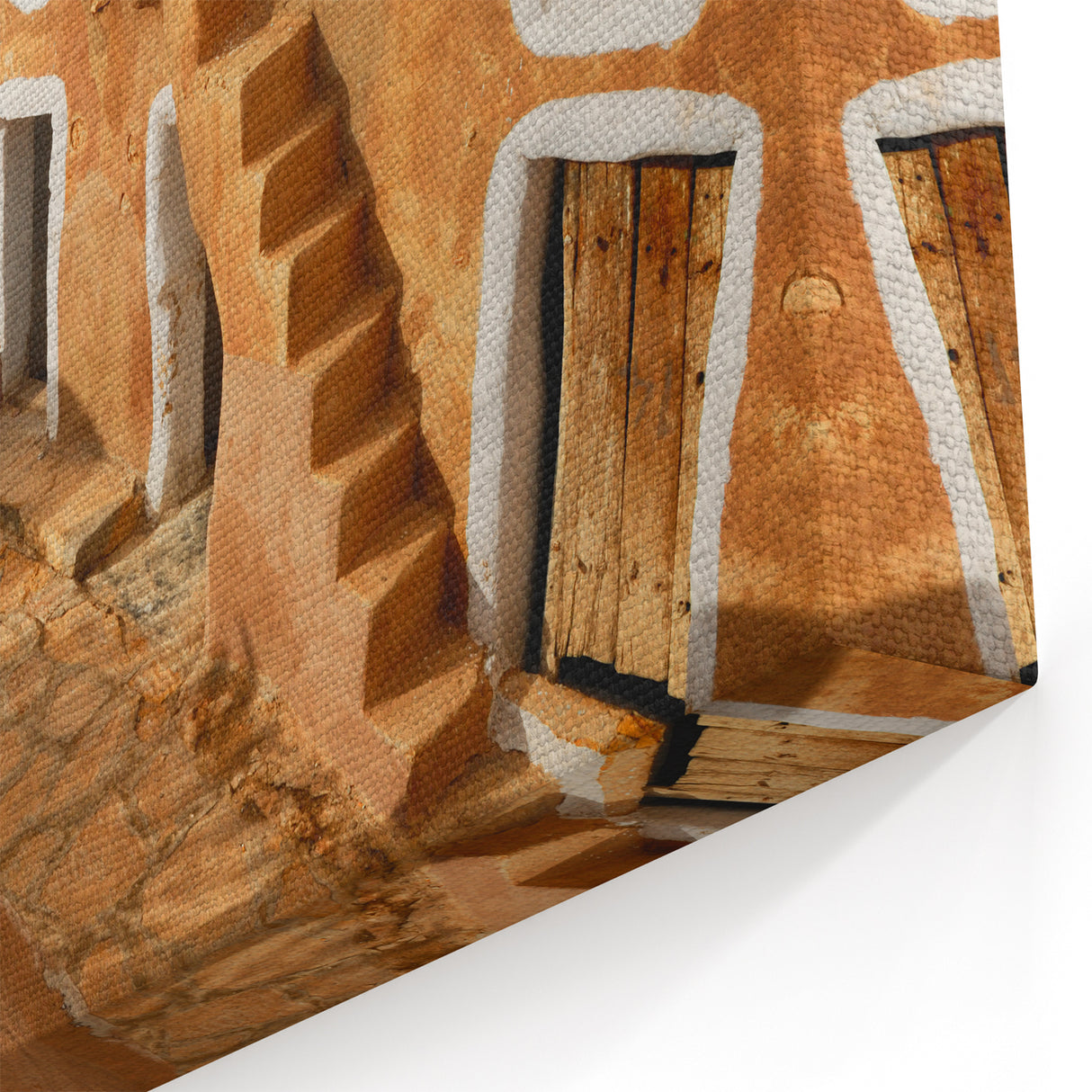 Traditional Berber Architecture Art - Authentic Tunisia Wall Decor