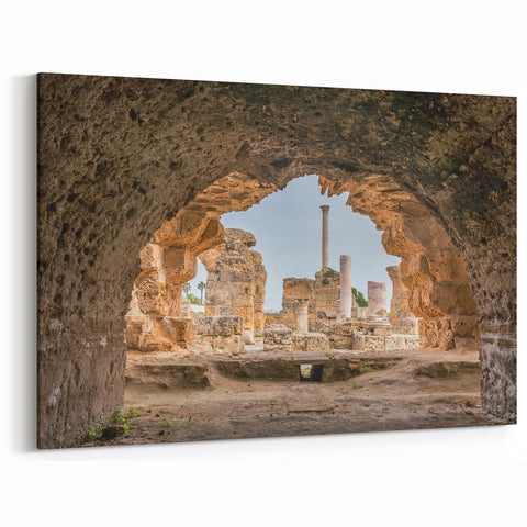 Ancient Ruins of Tunisia - Captivating Historical Wall Art Decor