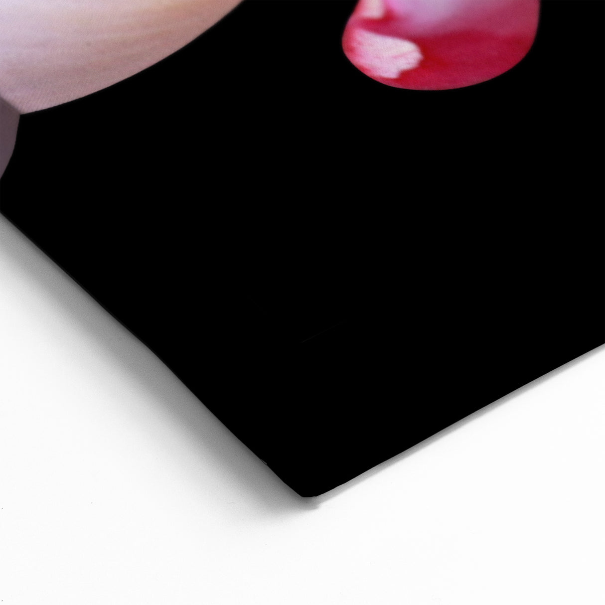 Vibrant Dogwood Blossom Art – Pink and Yellow Floral Canvas Print