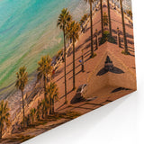 Serene Tunisian Coastline Art - Stunning Mediterranean Beach Wall Decor