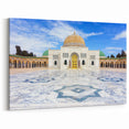Majestic Tunisian Mosque Art - Elegant Islamic Architecture Wall Decor