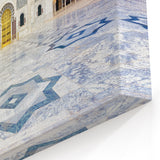 Majestic Tunisian Mosque Art - Elegant Islamic Architecture Wall Decor