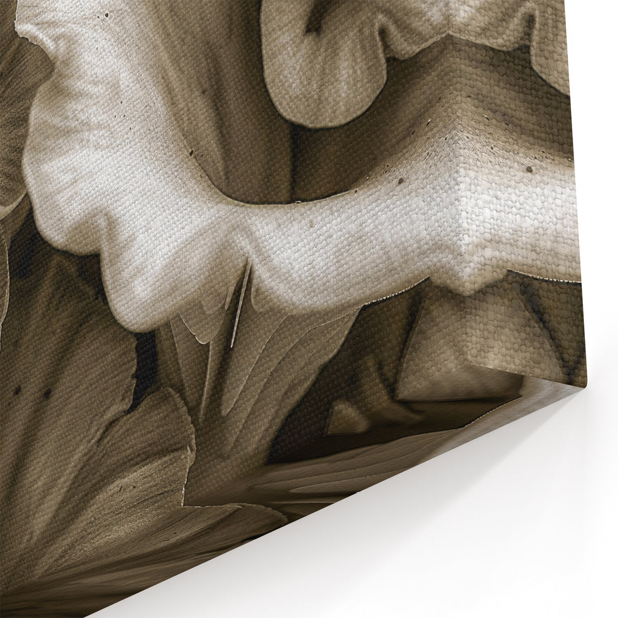 Mushroom Canvas Art | Botanical Fungi Wall Decor | Nature-Inspired Mushroom Print