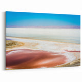 Picturesque Tunisia Salt Lake - Tunisia Wall Art North African Prints