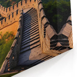 Great Wall Sunset Canvas Art – Vibrant Chinese Landmark Wall Decor