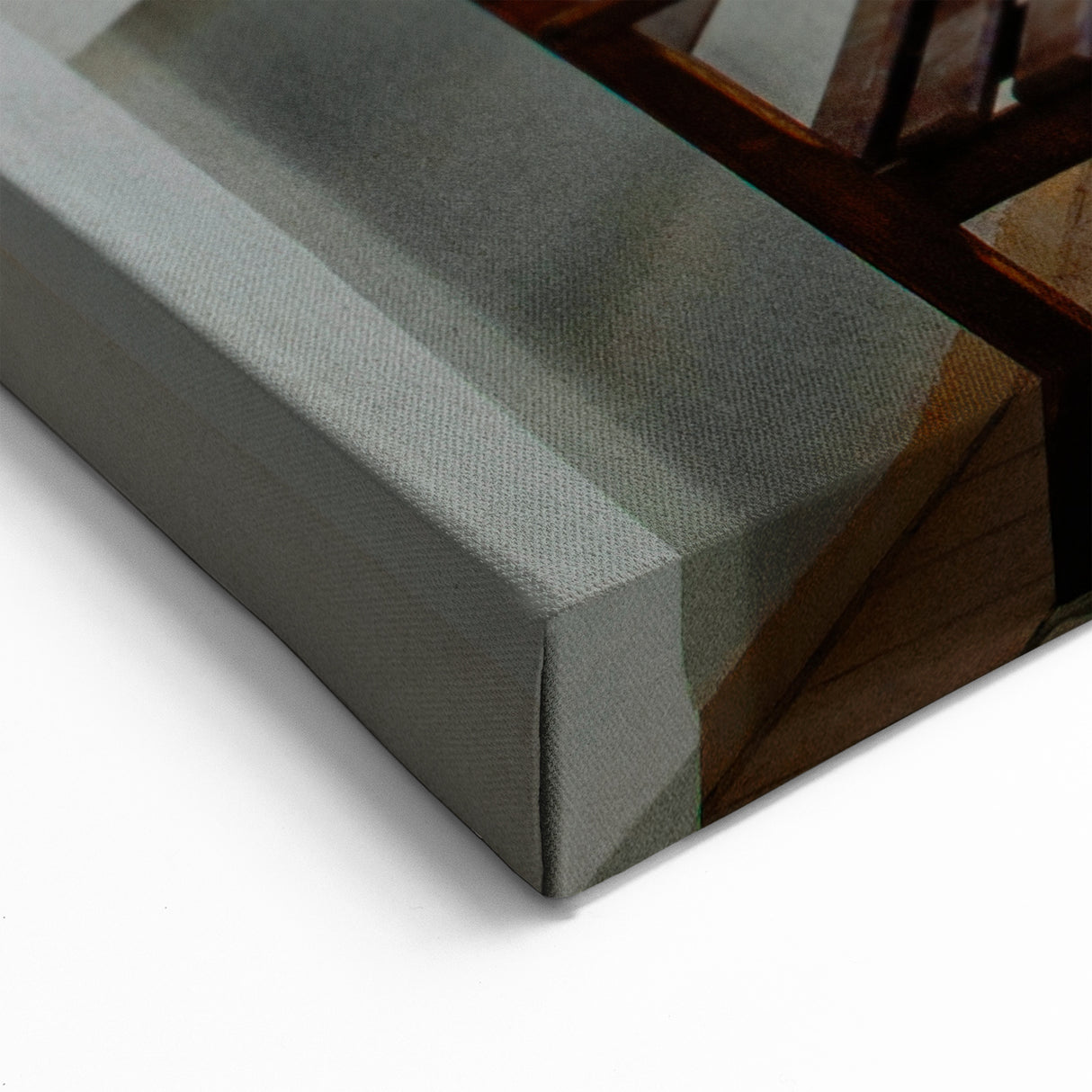 Tunisian Coastal Patio View - Tunisia Wall Art North African Prints