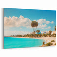 Tunisian Coastal Beach Paradise - Tunisia Wall Art North African Prints