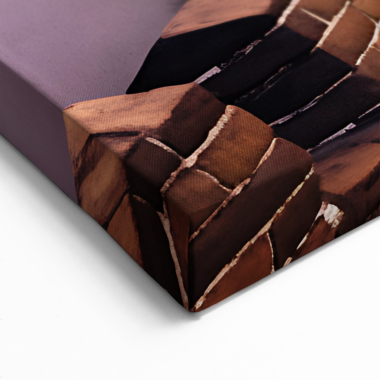 Misty Great Wall Sunrise Canvas Art – Serene Chinese Landscape Decor