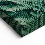 Green Botanical Fern Wall Art - Nature-Inspired Fern Canvas Prints