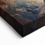 Zambia Landscape Art - Victoria Falls at Sunset Canvas Print