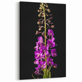 Fireweed Landscape Art - Scenic Fireweed Field with Coastal Mountain View