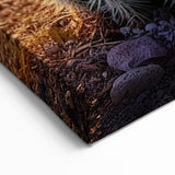 Sunset Cactus Flower Art - Vibrant Desert Bloom Wall Decor