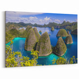 Tropical Indonesia Artwork - Stunning Island Views in Wall Art