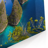 Tropical Indonesia Artwork - Stunning Island Views in Wall Art