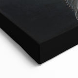 Black and White Botanical Hydrangea Art - Floral Hydrangea Wall Decor