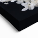 White Hydrangea Wall Art - Elegant Botanical Canvas Print - Floral Decor