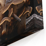 Mushroom Wall Art | Botanical Fungi Canvas | Nature-Inspired Mushroom Prints