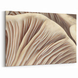 Mushroom Canvas Art | Botanical Mushroom Print | Nature-Inspired Fungi Decor