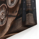 Mushroom Canvas Art | Rustic Fungi Prints | Botanical Mushroom Wall Decor