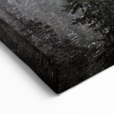 Winter Forest Trees Wall Art - Frosty Woodland Canvas - Nature Landscape