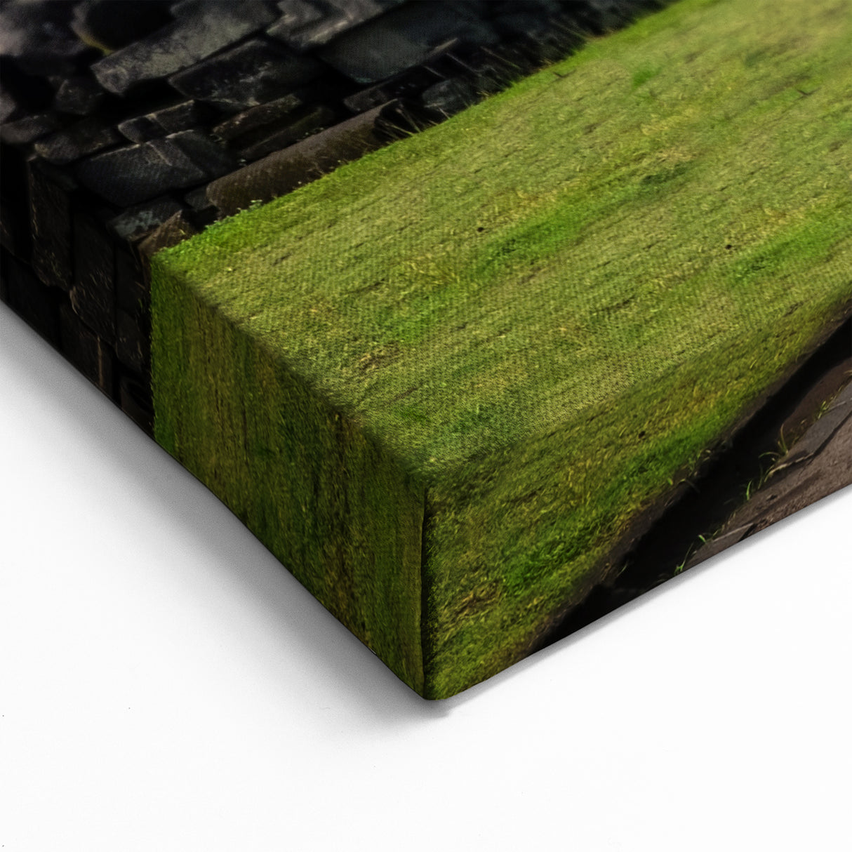 Indonesian Culture Art - Majestic Temple Complex at Sunset Wall Art