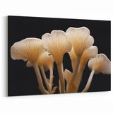 Mushroom Canvas Art | Botanical Mushroom Prints | Nature-Inspired Fungi Wall Decor