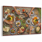 Indonesian Culture Art - Traditional Feast and Culinary Art Wall Print