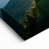 Mountain Sunrise Wall Art - Nature Landscape Canvas - Scenic Forest View
