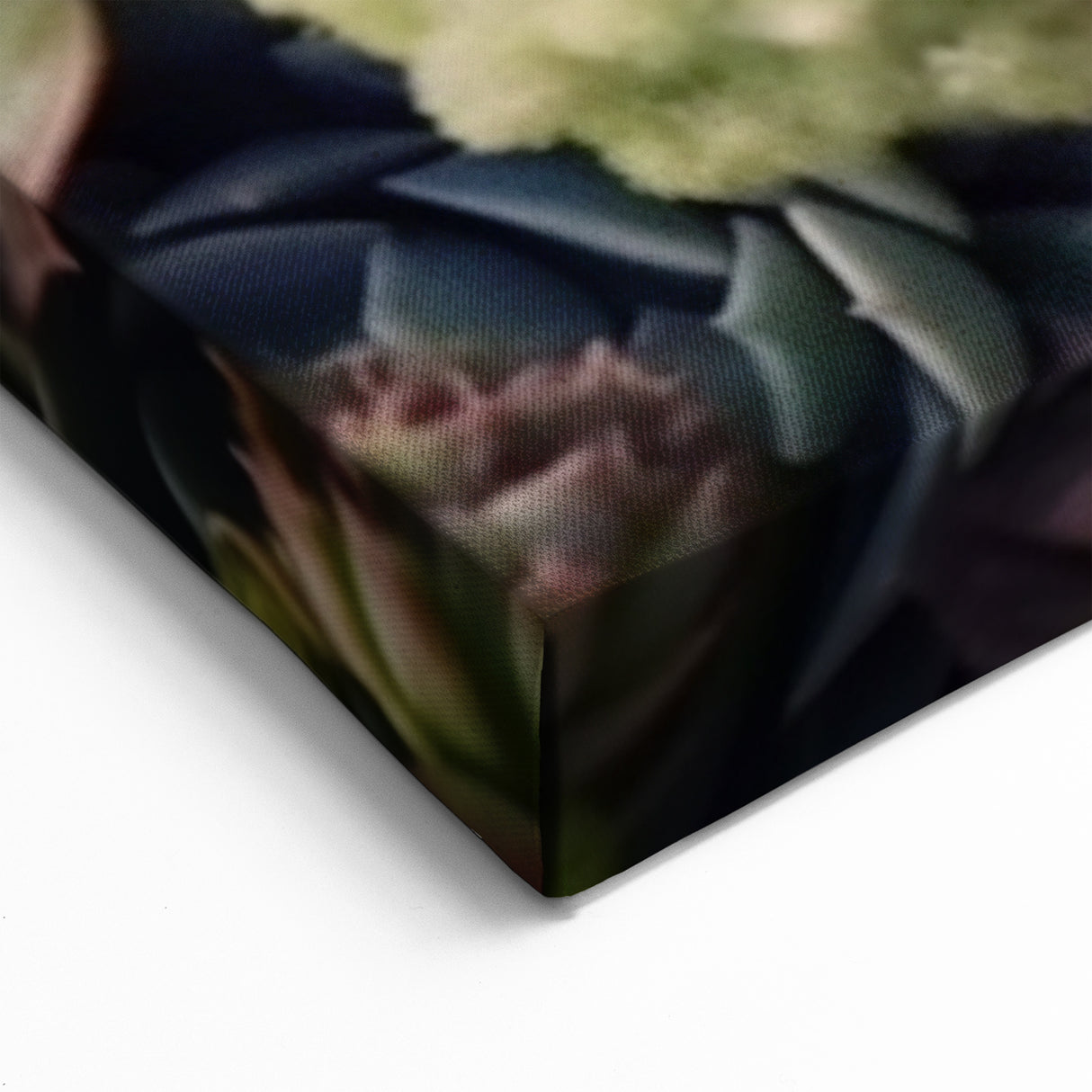 Colorful Succulents and Roses Wall Art - Vibrant Botanical Decor