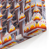 Indonesian Mosque Dome Art - Vibrant Islamic Architecture Wall Print