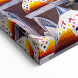 Indonesian Mosque Dome Art - Vibrant Islamic Architecture Wall Print