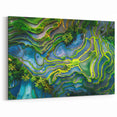 Bali Rice Terraces Art - Aerial Indonesian Landscape Canvas Print